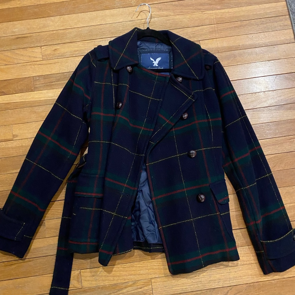 Plaid coat